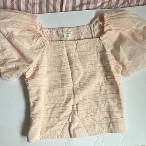 Abercrombie Kids Light Pink Ruched Top